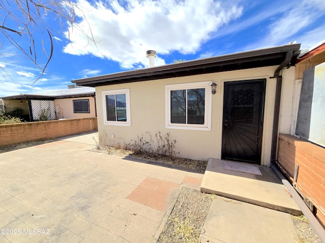 290 N Paseo De Los Conquistadores, Green Valley, AZ 85614 - entrance to property featuring stucco siding and a patio