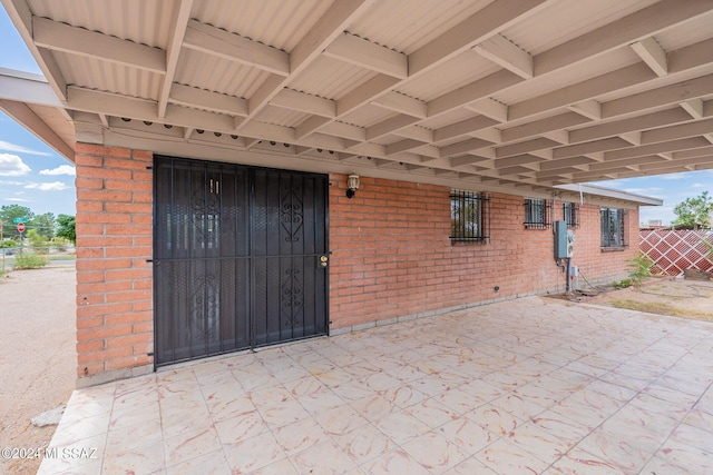 view of patio