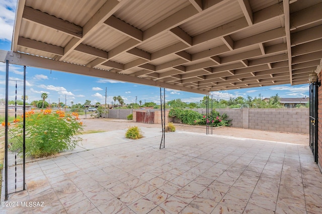 view of patio