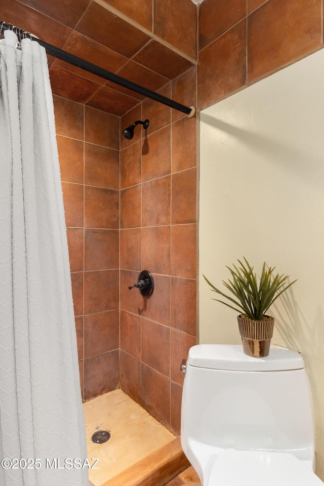 bathroom with walk in shower