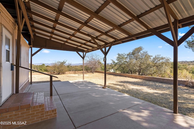 view of patio / terrace