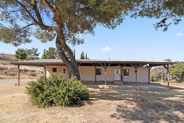 view of farmhouse-style home