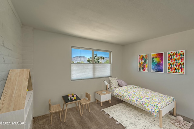 bedroom featuring carpet floors