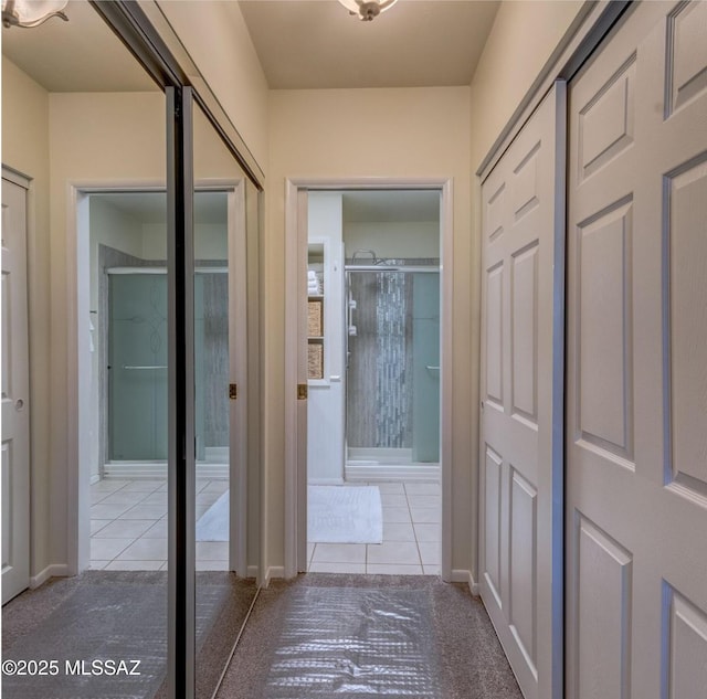 bathroom featuring tile patterned floors