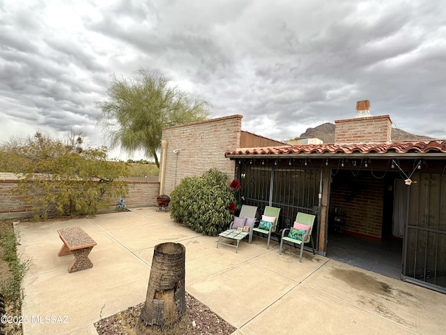 view of patio