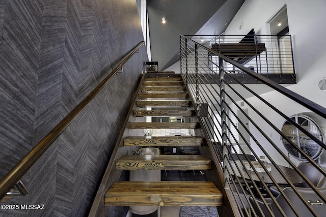 802 S 5th Ave, Tucson, AZ 85701 - stairs with a towering ceiling