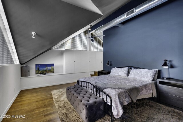 802 S 5th Ave, Tucson, AZ 85701 - bedroom featuring baseboards, visible vents, and wood finished floors