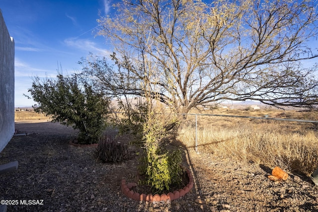 view of nature featuring a rural view