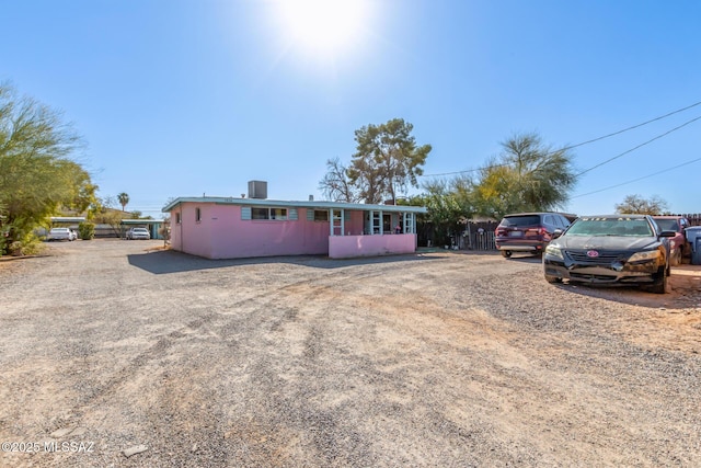 view of ranch-style home