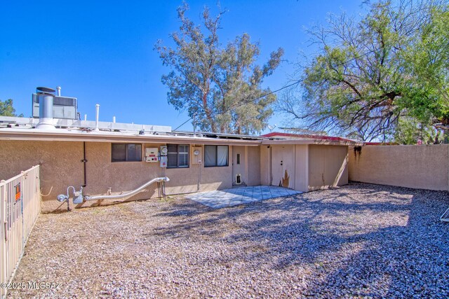 view of rear view of property