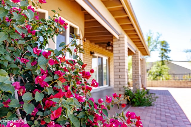 exterior space featuring a patio area