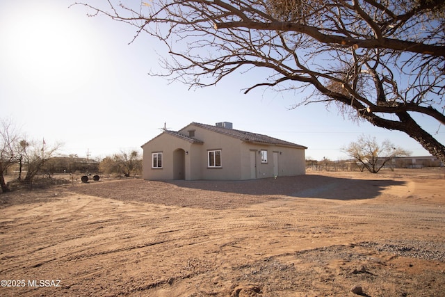 view of home's exterior