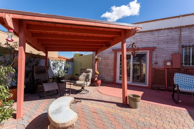 view of patio / terrace