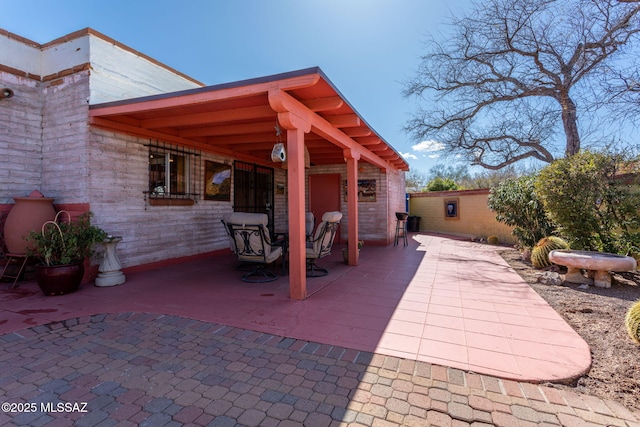 view of patio / terrace