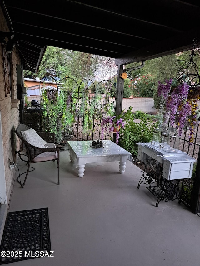 view of patio / terrace