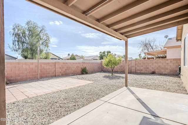 view of patio / terrace