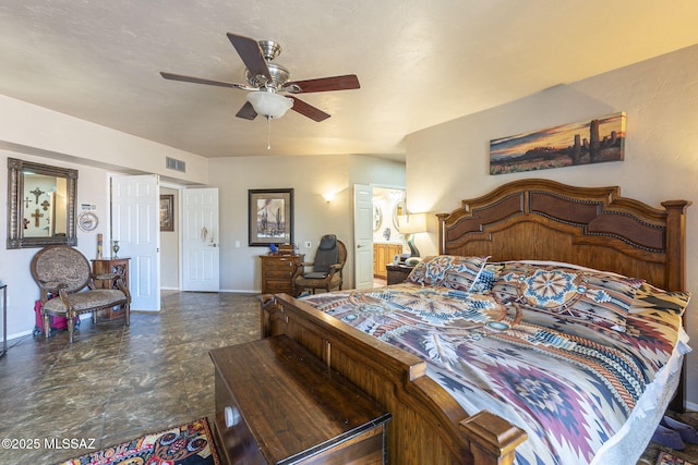 3910 S Via Del Ruisenor, Green Valley, AZ 85622 - bedroom with ceiling fan