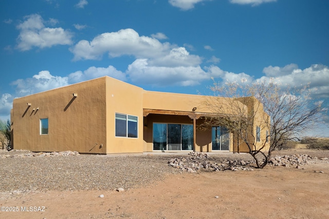 view of rear view of property