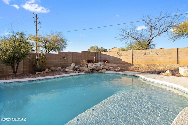 view of pool