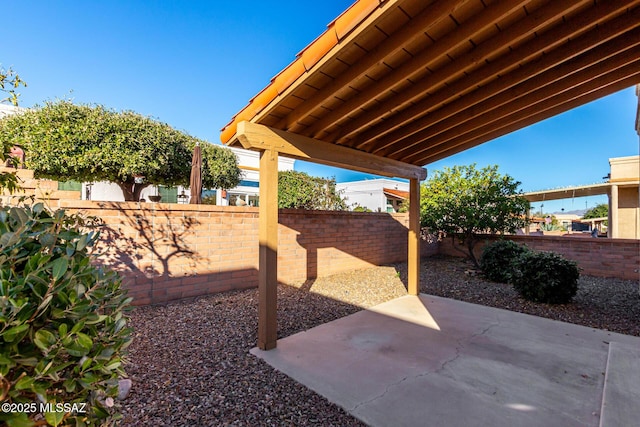 view of patio / terrace