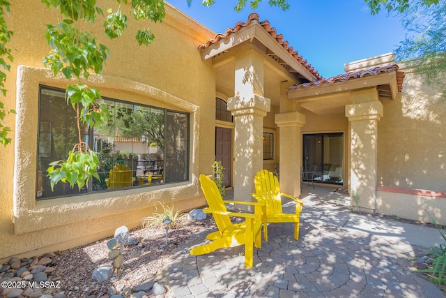exterior space featuring a patio