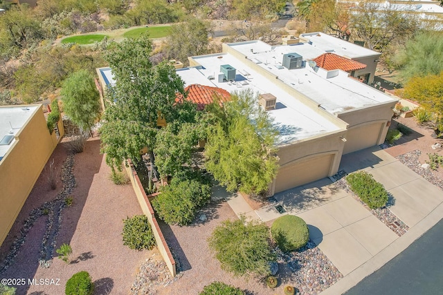drone / aerial view