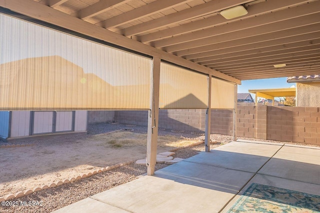 view of patio