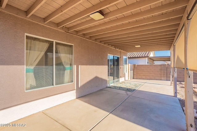 view of patio / terrace