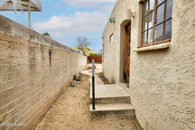 view of property exterior