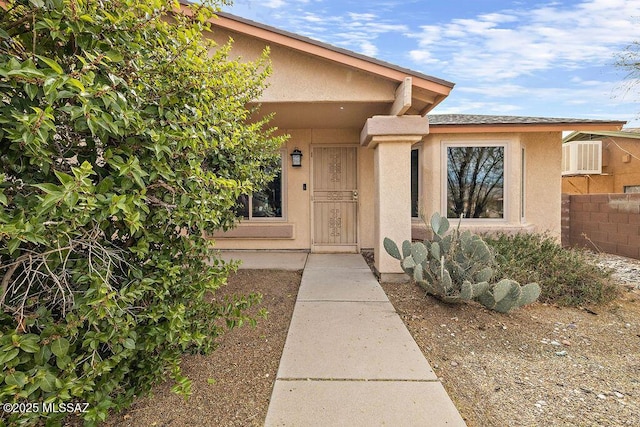 view of entrance to property