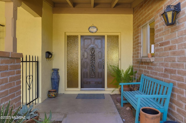 view of property entrance