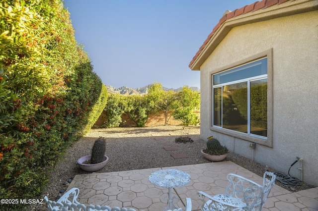 view of patio