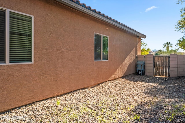 view of home's exterior