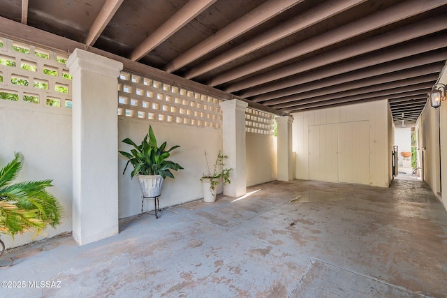 exterior space