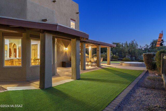 view of patio