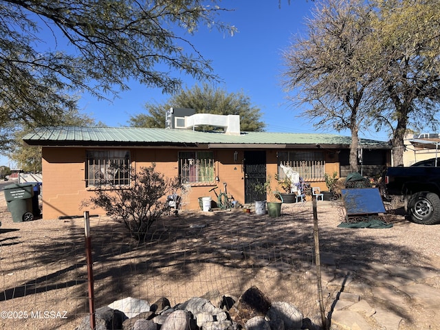 view of ranch-style house