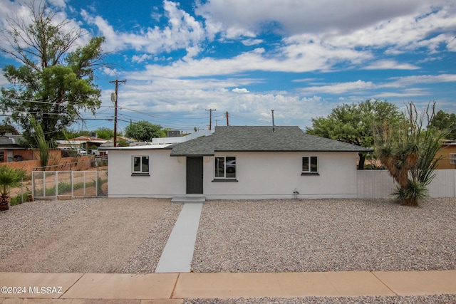 view of ranch-style home