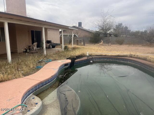 view of pool