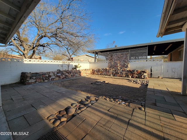 view of patio