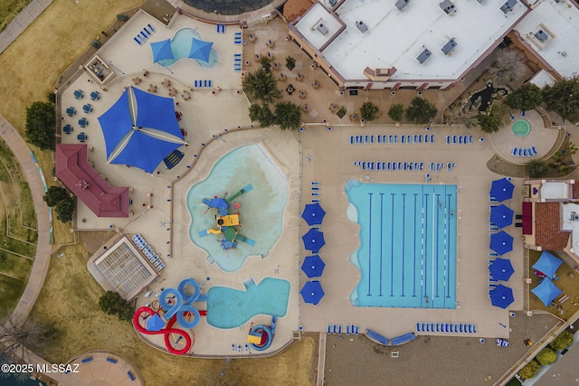 aerial view