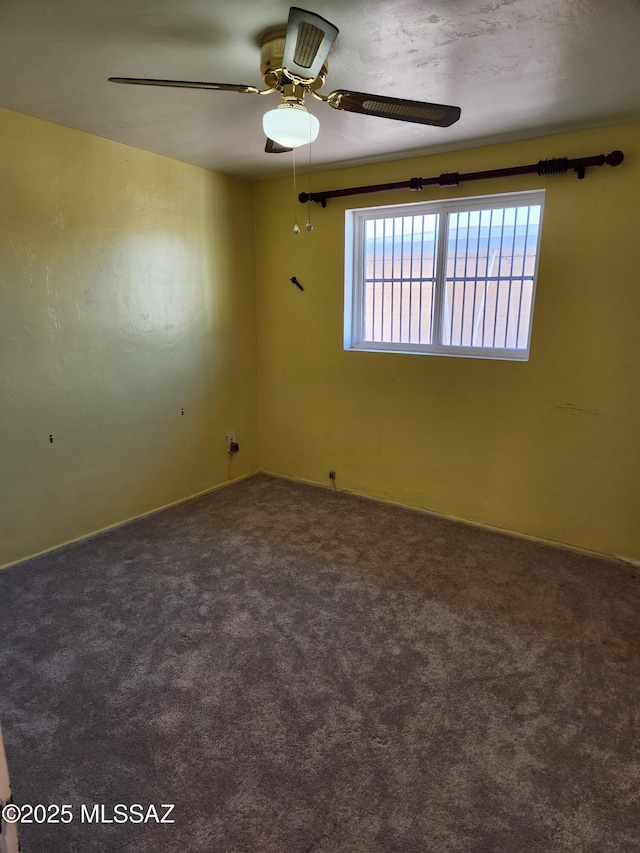 empty room with carpet floors