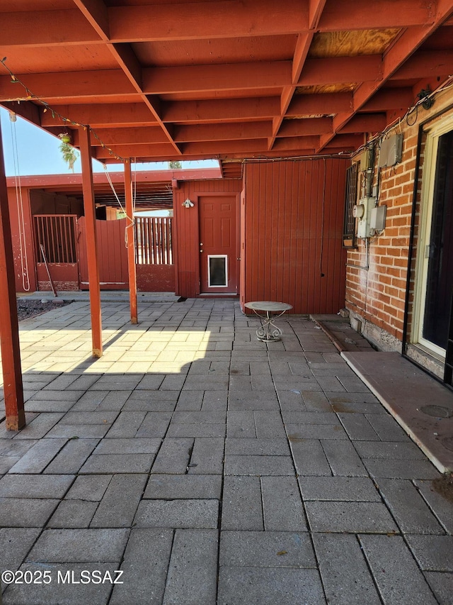 view of patio / terrace