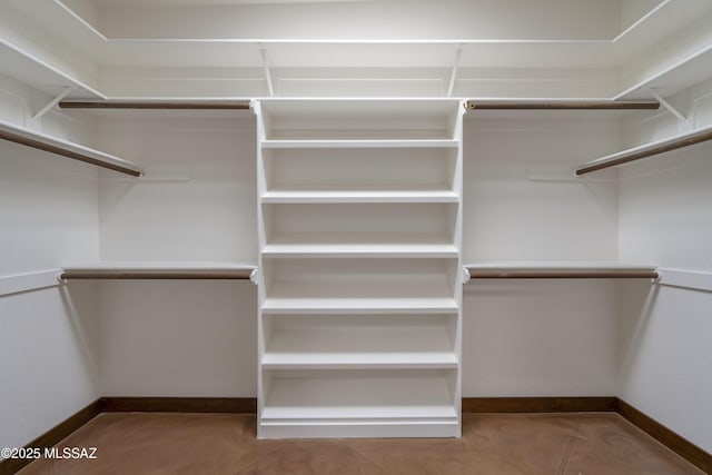 view of spacious closet