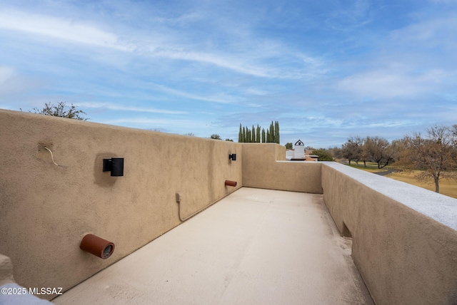 view of patio