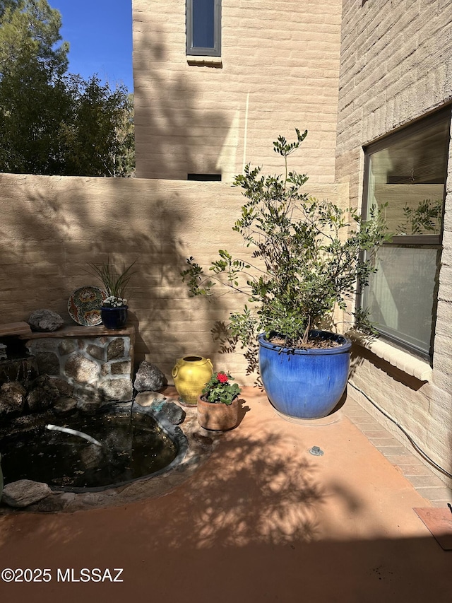 view of patio