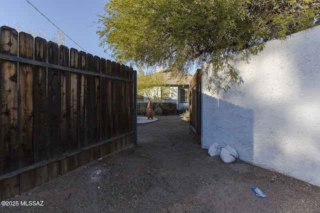 view of side of property