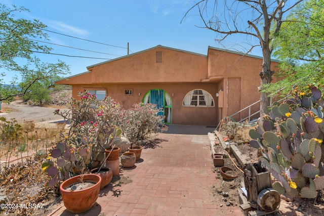 exterior space featuring a patio