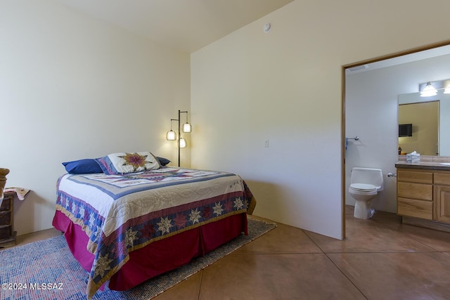 bedroom with ensuite bath