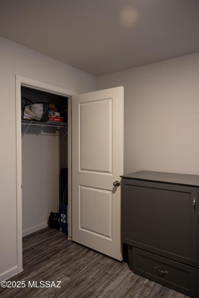 view of closet