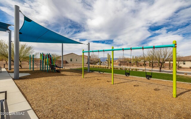 view of community playground